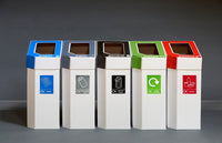 MyBin Classic Set of 5 Recycling Bins - 60 Litre