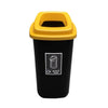45 Litre Recycling Bin with a yellow open top lid labeled for general waste.
