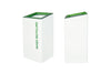 Modern Metal Office Recycling Bins - 60 Litre