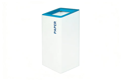 Modern Metal Office Recycling Bins - 60 Litre