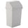 White Plastic Swing Bin - 25L