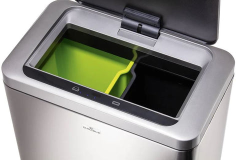 Duo Internal Sensor Bin - 2 x 20 Litre