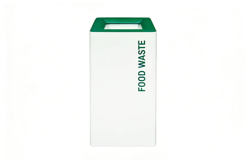 Modern Metal Office Recycling Bins - 60 Litre
