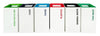 Modern Metal Office Recycling Bins - 60 Litre