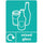 A5 Mixed Glass Recycling Sticker