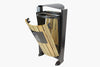 Dual Outdoor Timber Waste Bin 120L