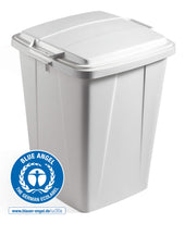 Large Square 90 Litre Internal Recycling Bin with Lid