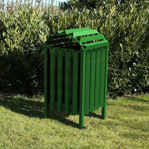 Anti Vandal Litter Bin - 112 Litres