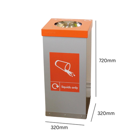 Box Cycle Liquids Collection Bin - 20 & 25 Litre Available