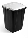 Large Square 90 Litre Internal Recycling Bin with Lid