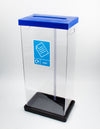 Clear Bodied Recycling Bin - 60 & 80 Litres Available