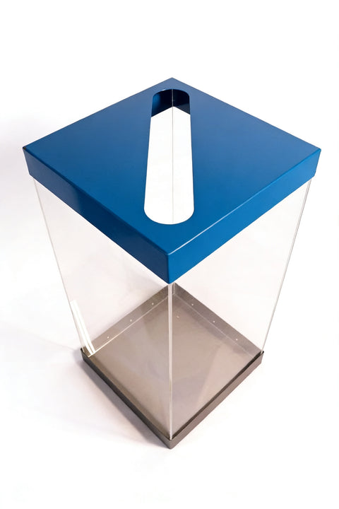 Clear Bodied Recycling Bin - 60 & 80 Litres Available