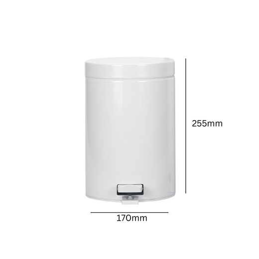 Brabantia Cosmetic Pedal Bin - 3 & 5 Litre Available