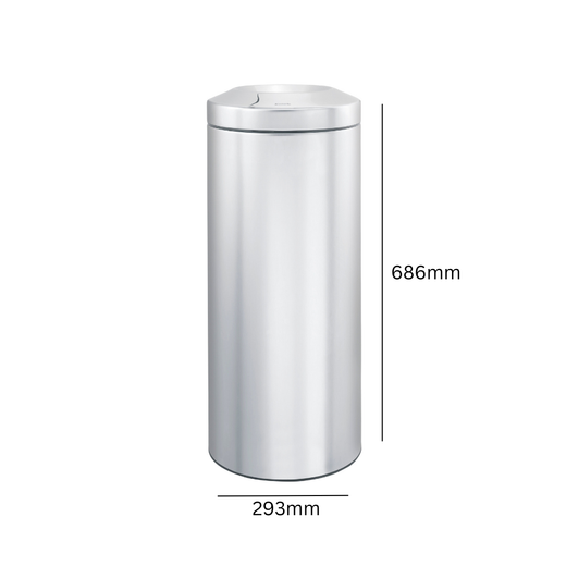 Brabantia Flame Guard Waste Paper bin - 30 Litre