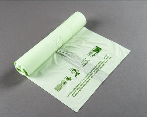 Compostable Kitchen Caddy Liners - 10L