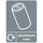A5 Aluminium Cans Recycling Sticker