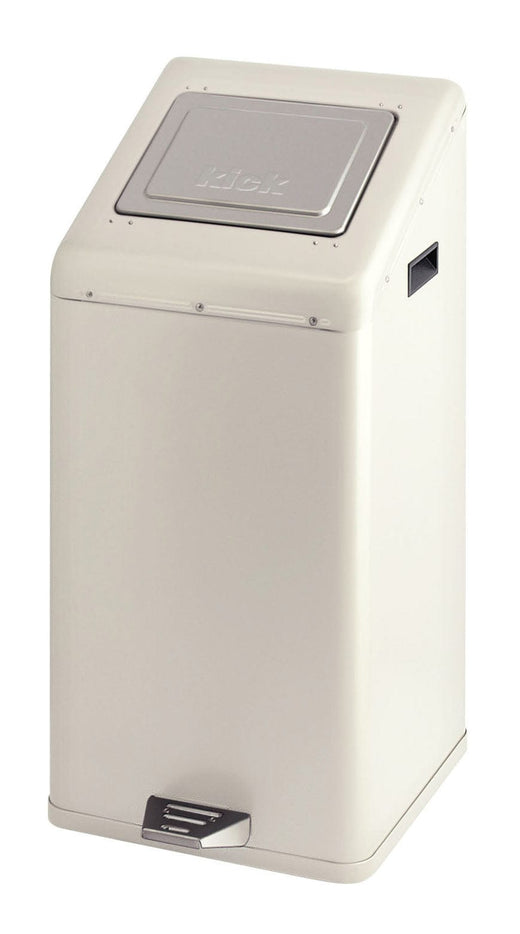 Fire-resistant and hardwearing Carro Kick with Push lid litter bin. In multiple color options.