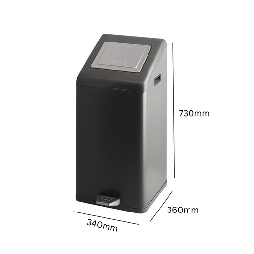 Carro Kick with Push Lid - 50 Litre