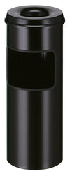 Litter Bin with Cigarette Disposal Available in 5 Colours - 30 Litre