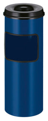 Litter Bin with Cigarette Disposal Available in 5 Colours - 30 Litre