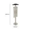 Aluminium Double Cigarette Bin - 5.4 Litre