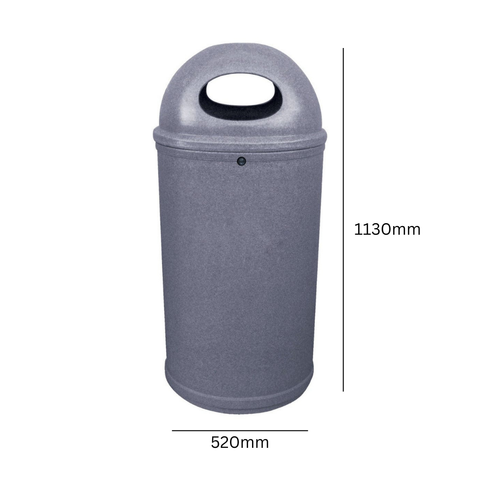 Classic External Litter Bin - 130 Litre Capacity