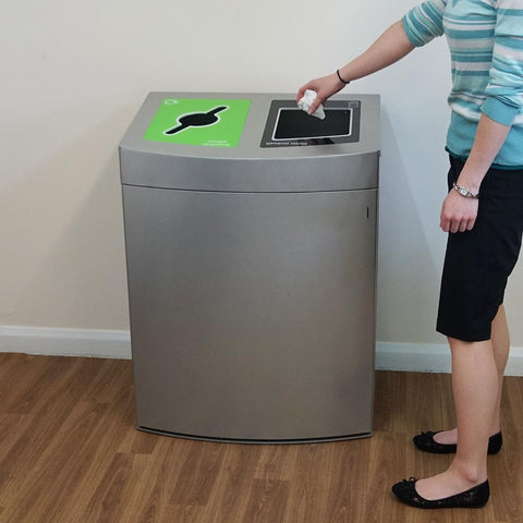 Console Double Recycling Bin - 160 Litre
