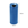 Medium Continental Outdoor Litter Bin - 90 Litre