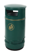 Copperfield Ground Mountable Litter Bin - 90 Litre