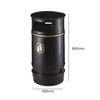 Copperfield Ground Mountable Litter Bin - 90 Litre