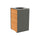 Cube Designed External Litter Bin - 120 Litre