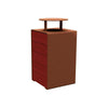 Cube Designed External Litter Bin - 120 Litre