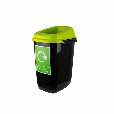 Small Durable Open Top Recycling Bin - 28 Litre