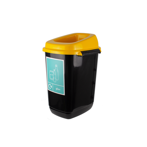 Small Durable Open Top Recycling Bin - 28 Litre