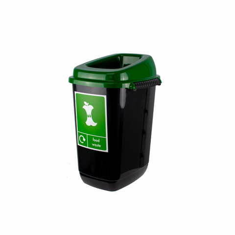 Small Durable Open Top Recycling Bin - 28 Litre