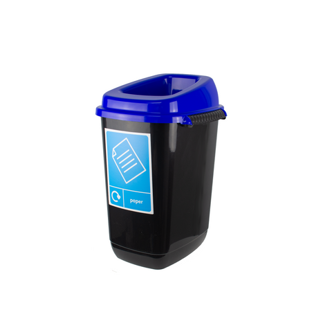 Small Durable Open Top Recycling Bin - 28 Litre