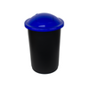 Round Top Push 50L Lid Recycling Bin