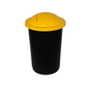 Round Top Push 50L Lid Recycling Bin