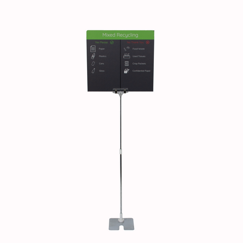 Large Durable Open Top Recycling Bin - 90 Litre