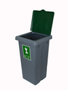 Freestanding Recycling Bins with Lift up Lid - Available in 3 Sizes
