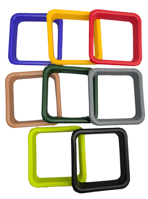 Large Durable 2 Compartment Recycling Bin with Inserts - 2 x 45 Litre