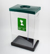 Clear Bodied Recycling Bin - 60 & 80 Litres Available