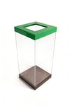 Clear Bodied Recycling Bin - 60 & 80 Litres Available