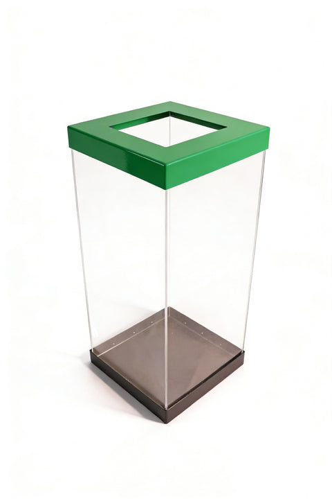 Clear Bodied Recycling Bin - 60 & 80 Litres Available