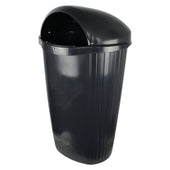 Large External Post Mountable Litter Bin - 50 Litre
