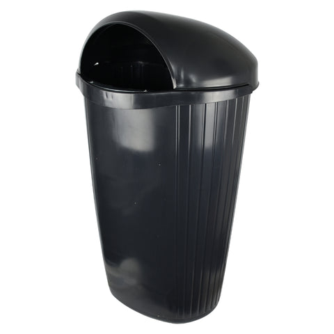 Large External Post Mountable Litter Bin - 50 Litre