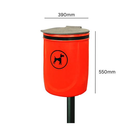 Dog Waste Bin - 40 Litre