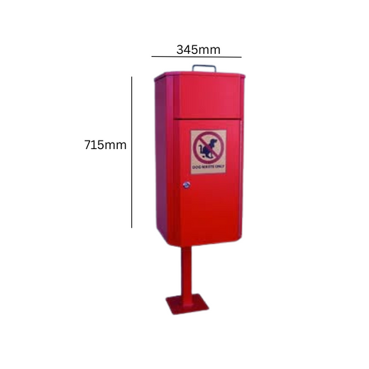 Dog Waste Bin - 50 Litre