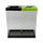 Double Clear Recycling Bins with Tray - Available in 2 Sizes
