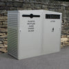 Double Wheelie Bin Cover - 3 Sizes Available